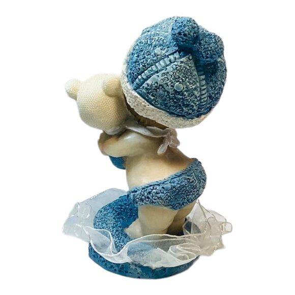 Baby Boy Three Resin Figurines Cake Toppers Baby Decor - Picture 6 of 14